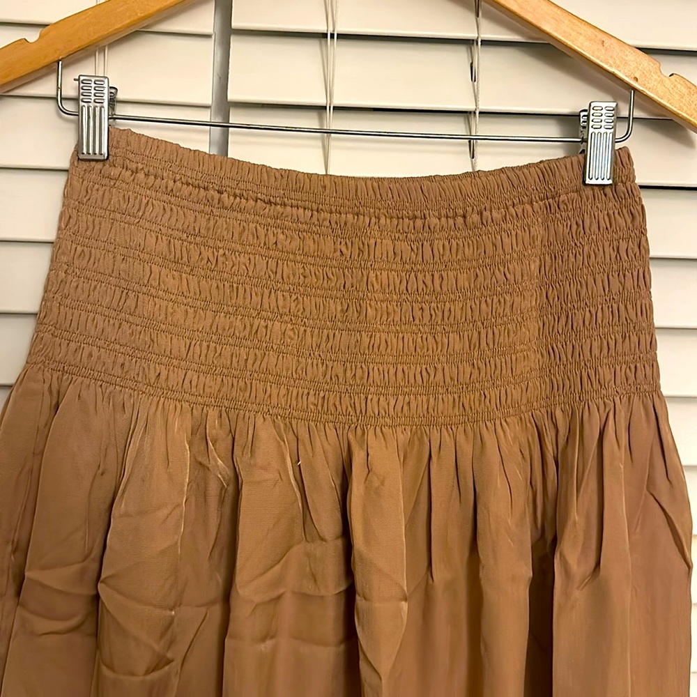 Smocked Maxi Skirt - Fit & Flare